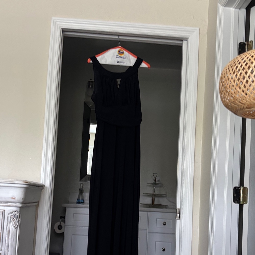 Tiana B. Classic Black Dress